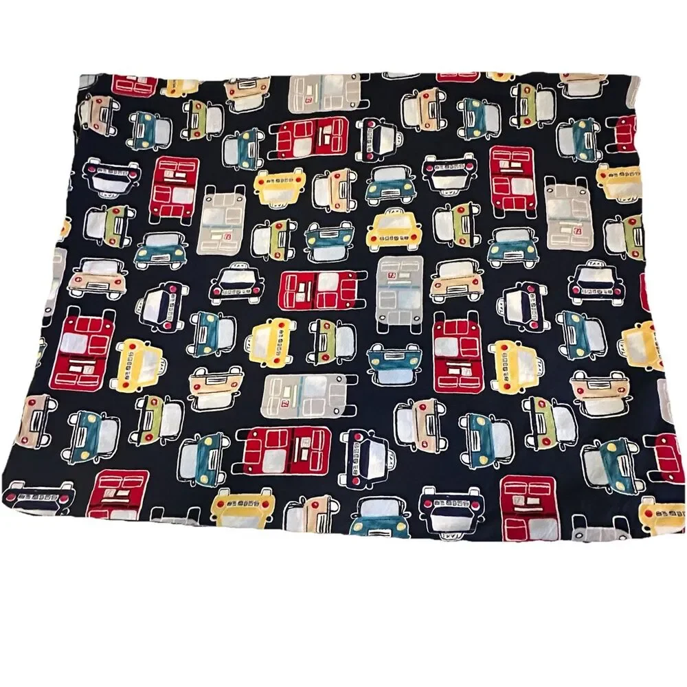 Pottery Barn Kids Car Twin Duvet Cover Only Autos Bus Taxi Themed Contemporary